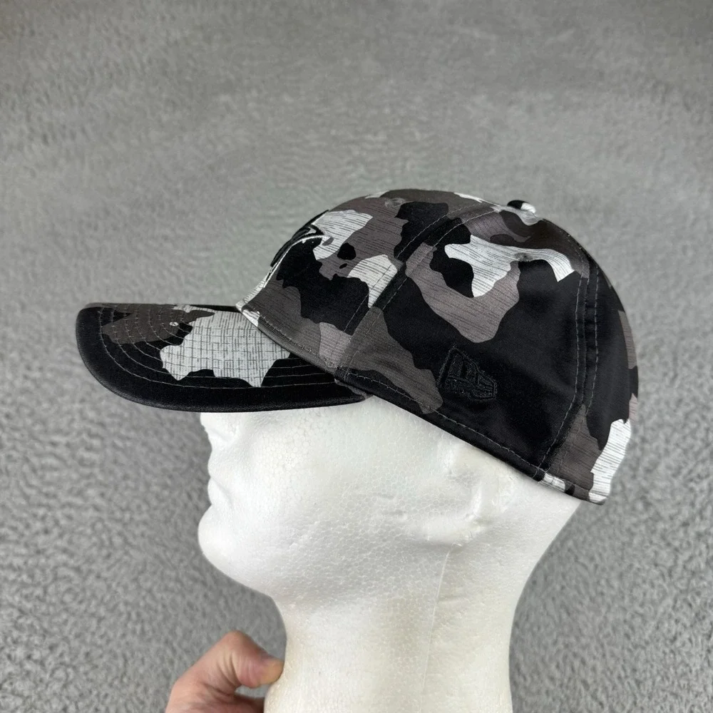 Dallas Cowboys S/M Baseball Cap Fitted Hat Camo NFL Blue Star‎ Sports 39Thirty